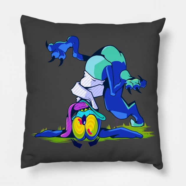 Ripper Roo 2 Pillow by Fluffbot's Lair