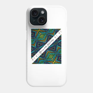 African roots, global tribe,  African tribal Phone Case