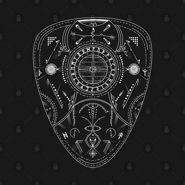 Odin's Shield | Norse Pagan Symbol by CelestialStudio