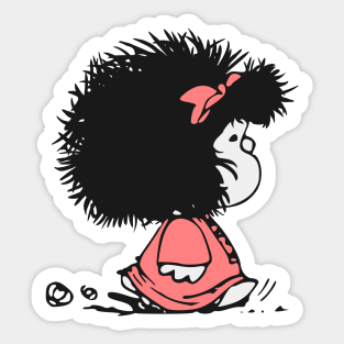 Mafalda Feminista Frases Humor Stickers Teepublic