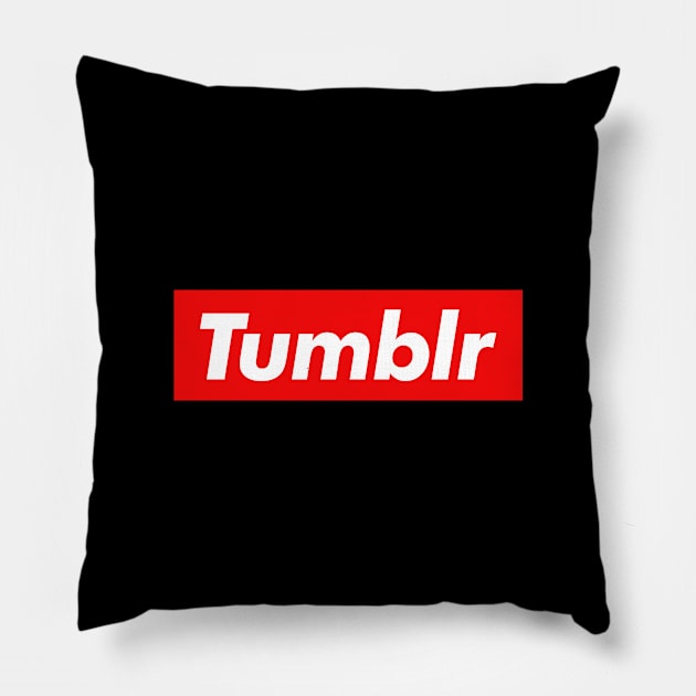 Tumblr Pillow by monkeyflip