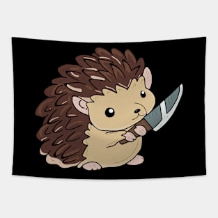 Hedgehog with a knife! Tapestry