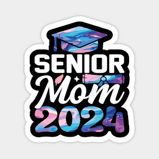 SENIOR MOM 2024 Celebratory DESIGN for Proud Mothers Magnet