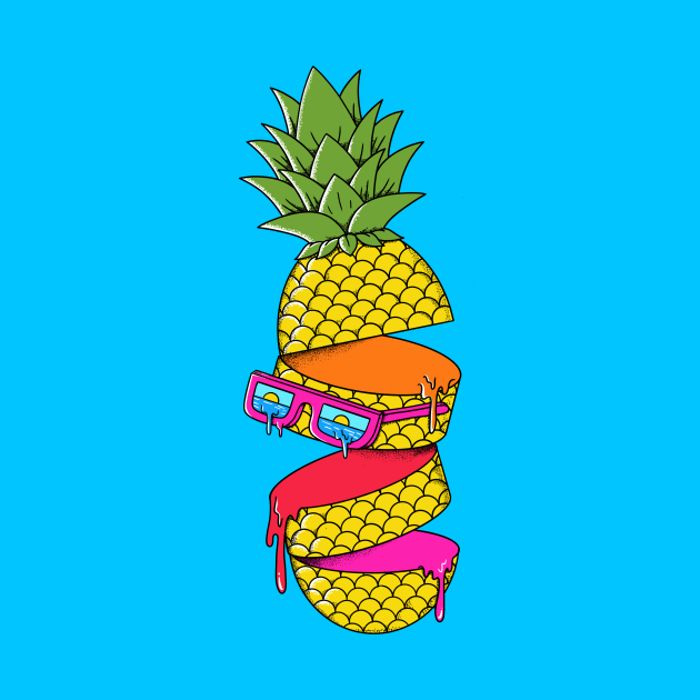 Pineapple Colors by coffeeman