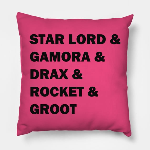 Galaxy Crew Pillow by duchessofdisneyland