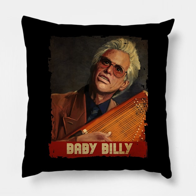 Retro Style \\ Baby Billy Pillow by eyeofshe