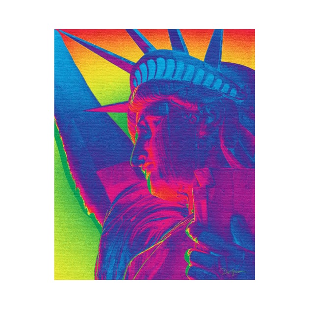 Statue Of Liberty by Degroom
