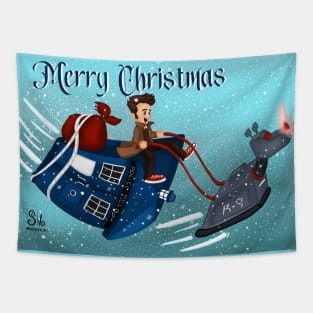 Marry Christmas from the Doctor! Tapestry