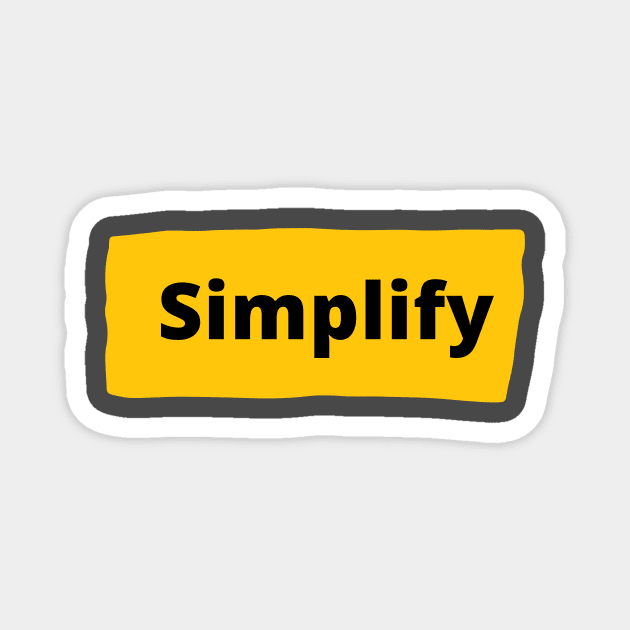 Simplify And Minimal Magnet by MinimalSpace