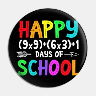 Funny Math Formula Happy 100 Days of School Back to School Pin