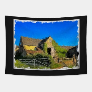 Cotswolds Barn Tapestry