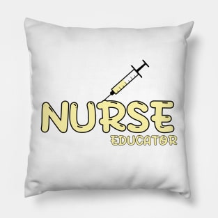 Nurse Educator Yellow Pillow