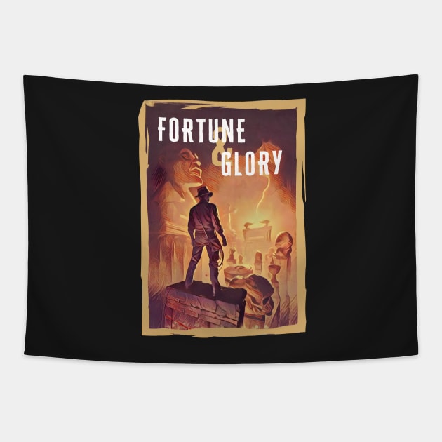 Fortune and Glory II - Indy Tapestry by Fenay-Designs