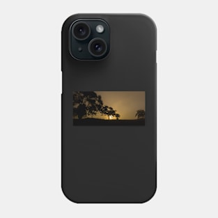 Silhouette Sunrise Phone Case