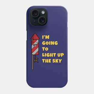 Light up the Sky Happy Firework Phone Case