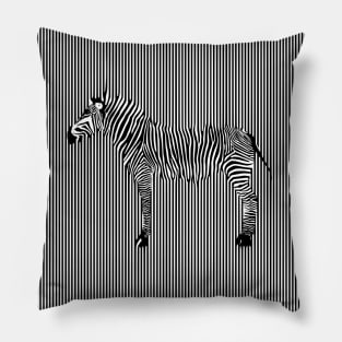 Zebra barcode Pillow