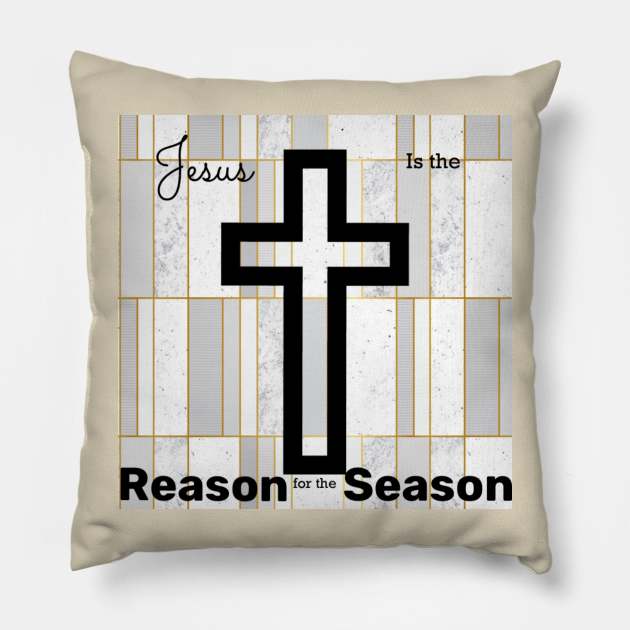 The Reason for the Season Pillow by ReelMcCoyz