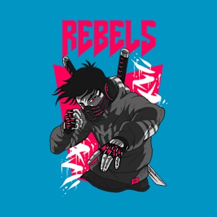 Futuristic Ninja Rebels T-Shirt