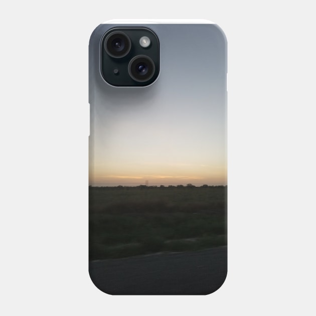 Simple Countryside Sunset Phone Case by H.A. Designs