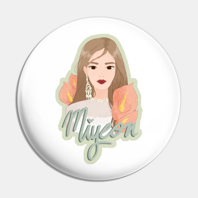 (G)I-DLE - Miyeon Pin by renaesense