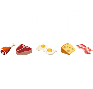 Powered by Ketones Low Carb Diet Magnet