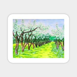 Apple garden Magnet