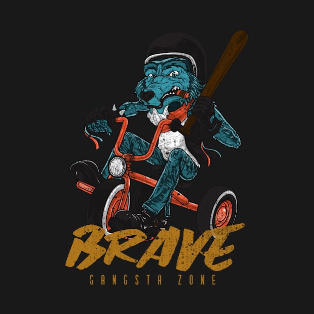 Brave Gangsta Zone / Urban Streetwear by Redboy