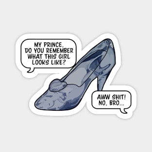 Cinderella's Shoe Magnet