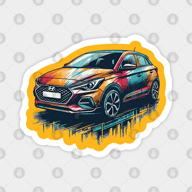 Hyundai i20 Magnet by Vehicles-Art