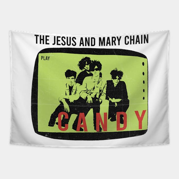 the jesus and mary chain // fan art Tapestry by psninetynine