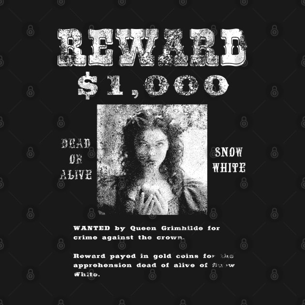 Snow White Wanted Poster by AO01