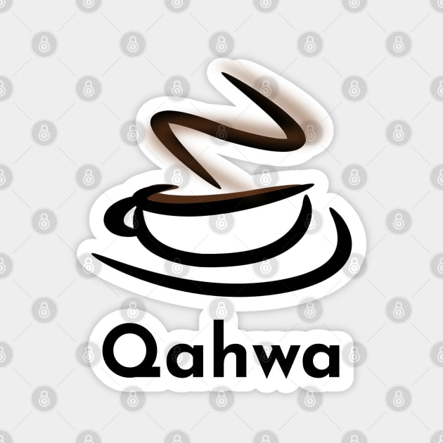 Qahwa arabic coffee Magnet by Yourfavshop600