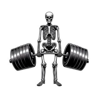 Deadlift Skeleton T-Shirt