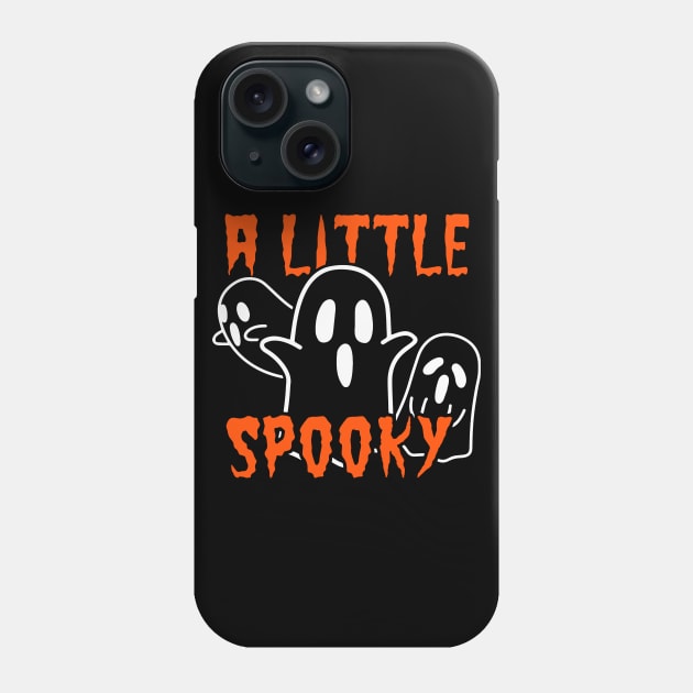 A Little Spooky Scary Halloween Ghosts Costume Phone Case by koolteas