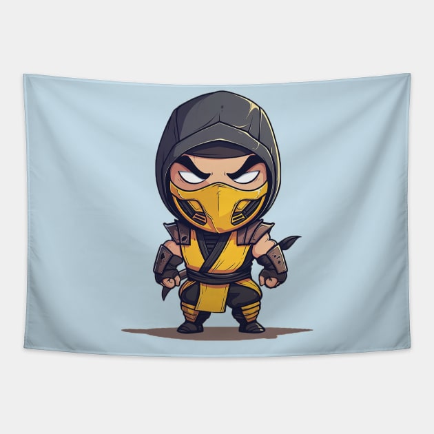 chibi scorpion Tapestry by StevenBag