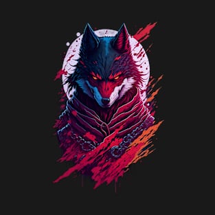 Evil ninja wolf T-Shirt