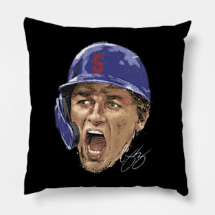 Corey Seager Texas Scream Pillow