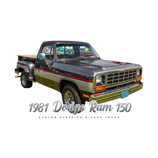 1981 Dodge Ram 150 Custom Stepside Pickup Truck by Gestalt Imagery