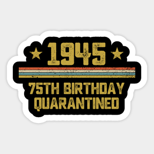 75th Birthday Gift Ideas Stickers Teepublic
