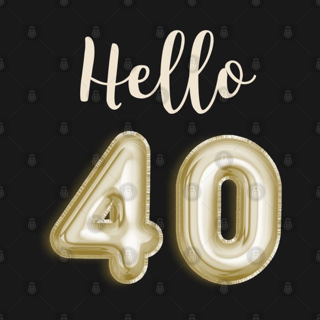 Funny 40th Birthday by TayaDesign