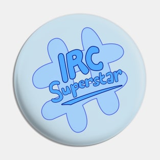 IRC Superstar Pin