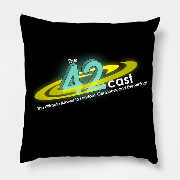 42 Cast Logo Pillow by The ESO Network