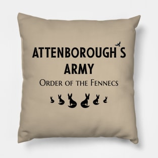 Attenborough’s Army: Order of the Fennecs - Fawn Pillow
