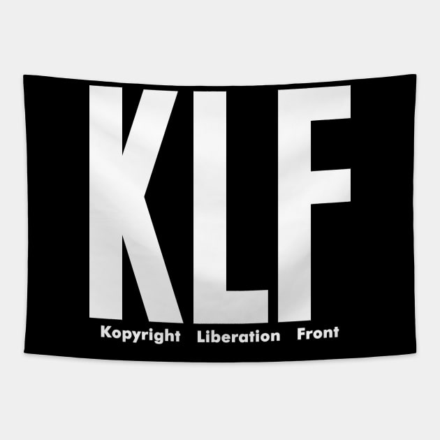 KLF - techno rave collector edition from the 90s Tapestry by BACK TO THE 90´S
