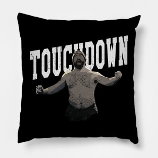 jason kelce celebrating touchdown Pillow