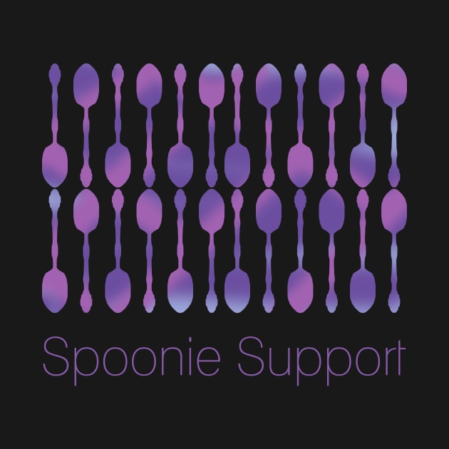 Spoonie Support! (Purple) by KelseyLovelle