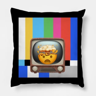 Technical Difficulties Analog TV Pillow