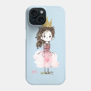 Curly Queen Phone Case