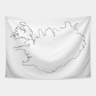 Iceland Outlines Tapestry