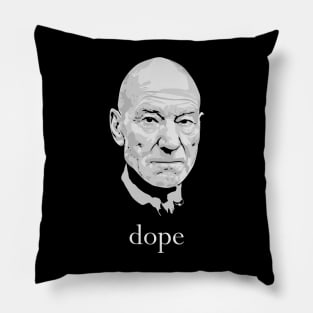 Dope Patrick Stewart Pillow